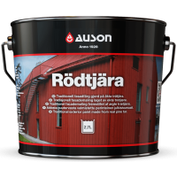 Červený dřevní tér